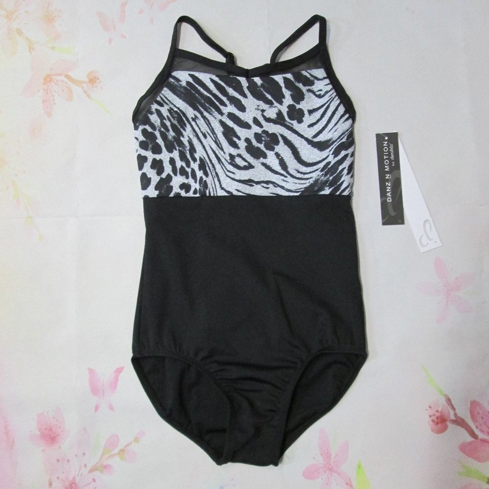 Leotard New Size 6-7 8-10 MC 12-14 LC Danznmotion Jazz Ballet Dance Gymnastics
